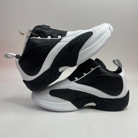 Reebok Inverson Answer IV OG Shoes “NBA Final” White Black - Picture 3 of 5